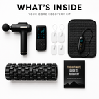 Recoverion recovery kit including TENS stimulator